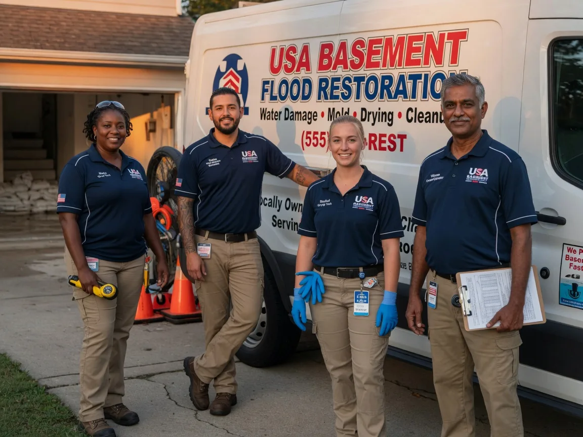 Basement Flood Cleanup company in Two Rivers, WI